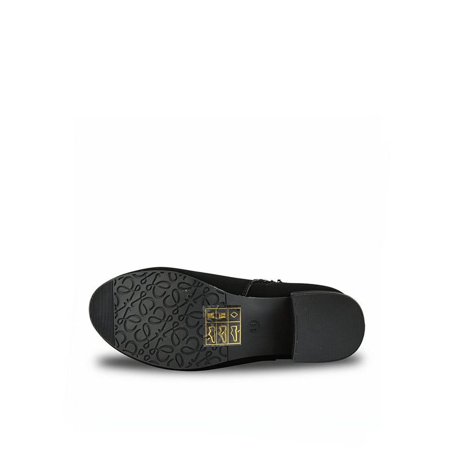 botine copii textil negru 0162534