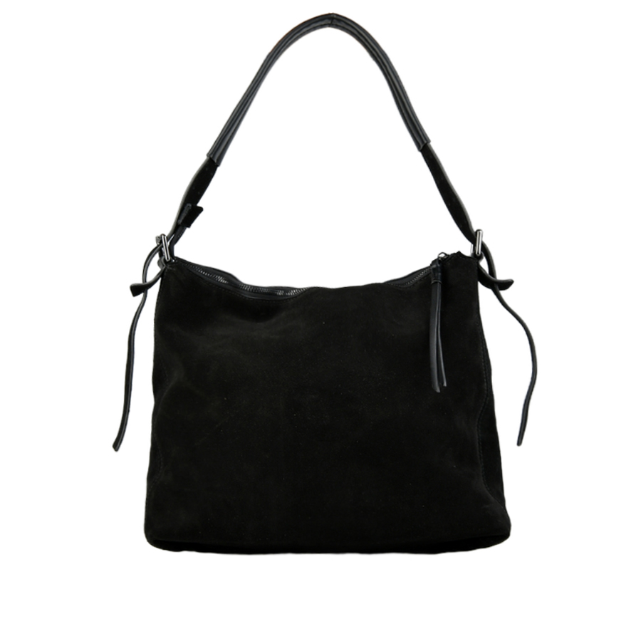geantă damă piele naturală/piele ecologică negru 0163167