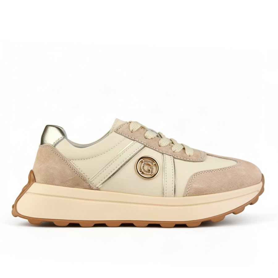 adidași damă piele naturală bej 0163185