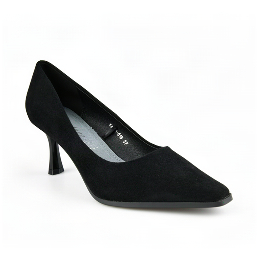 pantofi damă textil negru 0163009