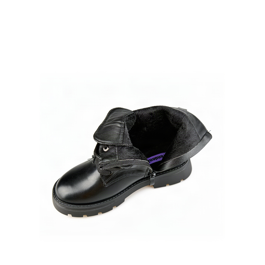 kids boots synthetic leather black 0162542