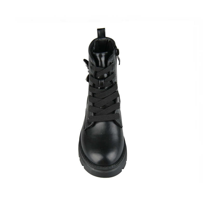 kids boots synthetic leather black 0162542