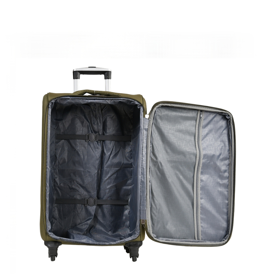 small suitcase textile green 0163726