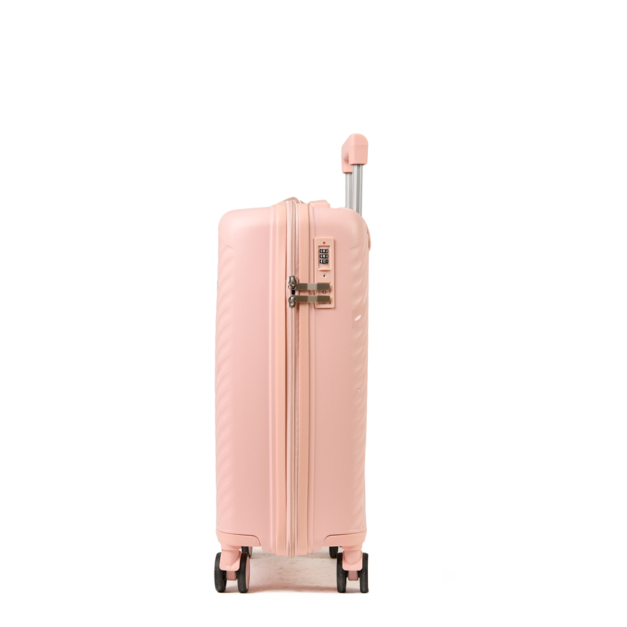 small suitcase polypropylene pink 0161445