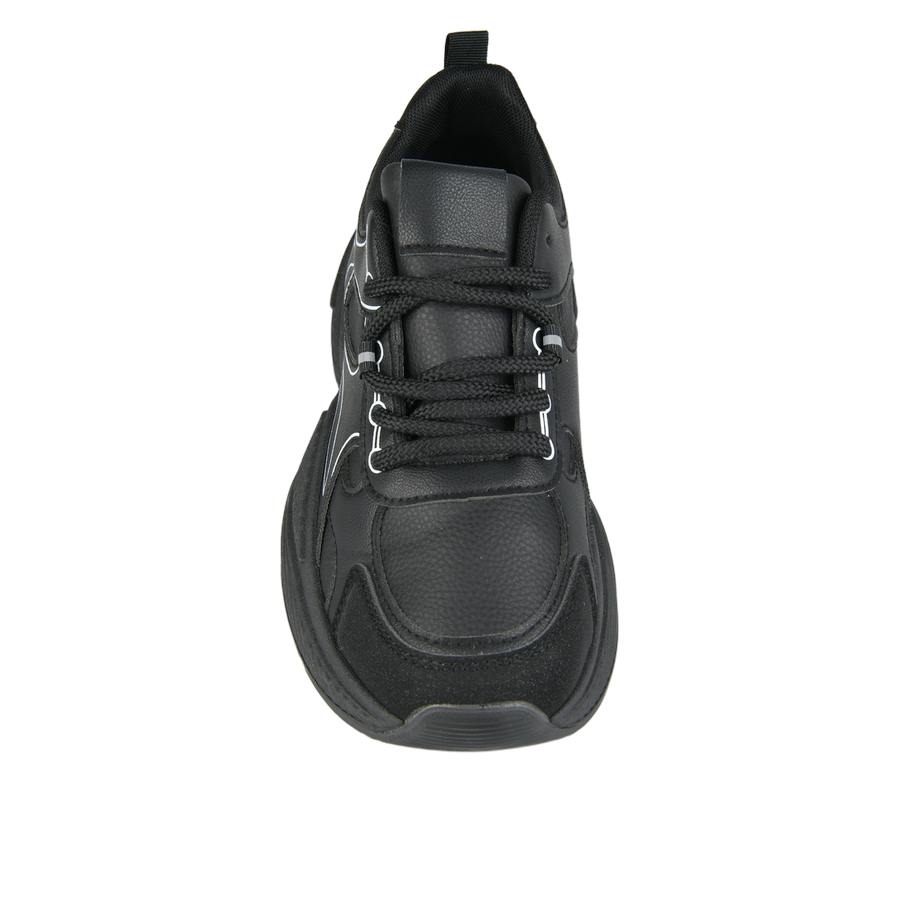 adidași damă piele ecologică negru 0163320