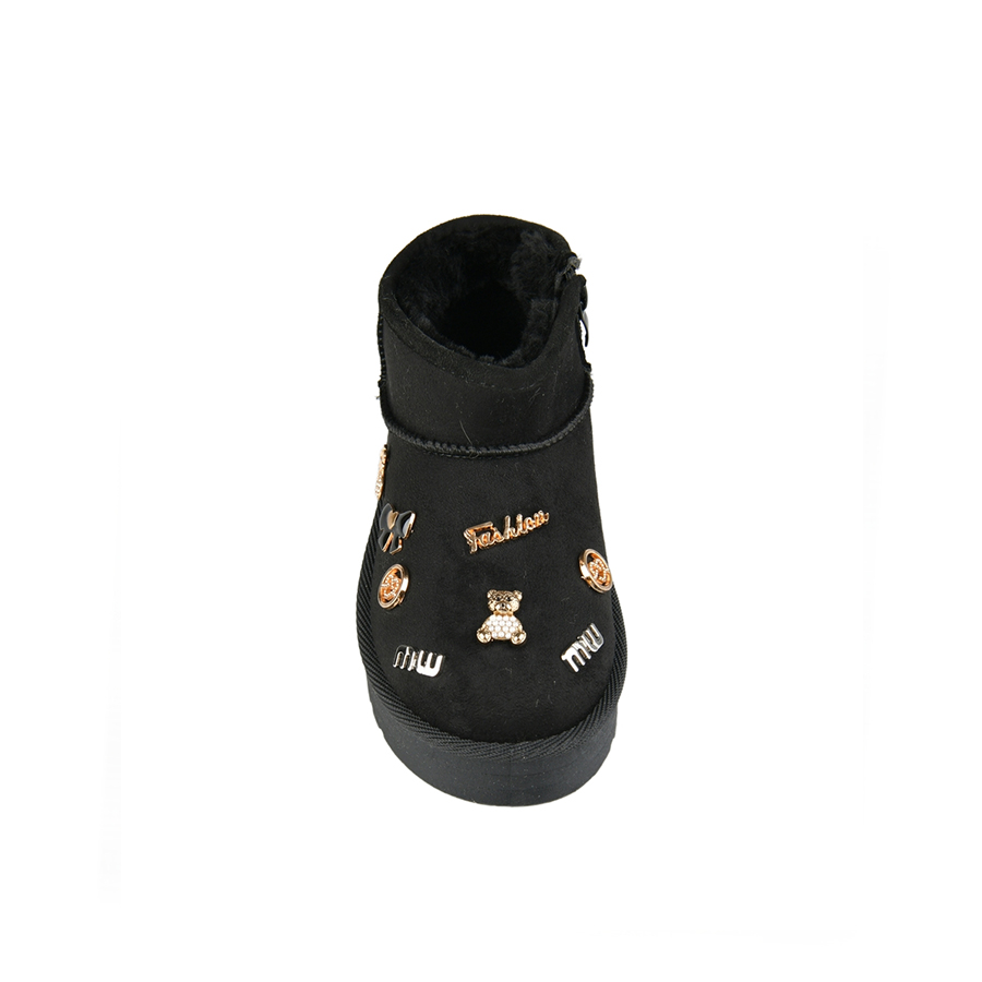 kids boots textiles black 0162550