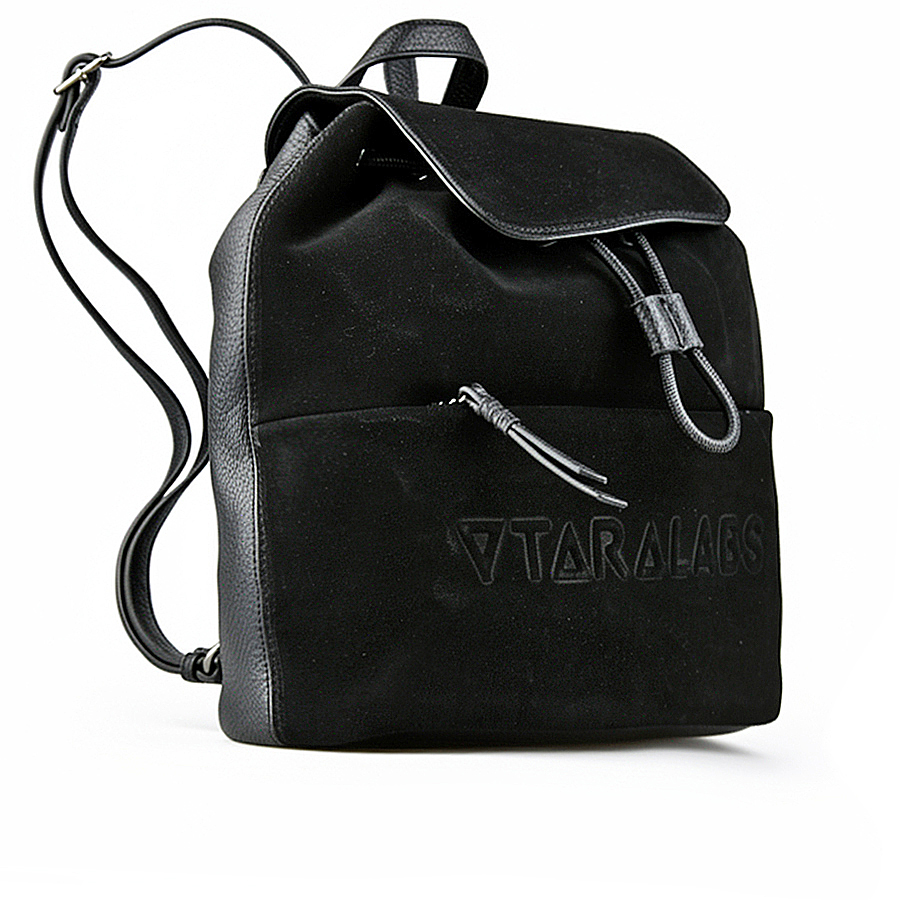 rucsac damă piele naturală/piele ecologică negru 0163098