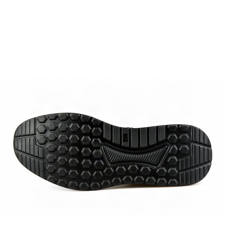 botine bărbați piele naturală negru 0162767