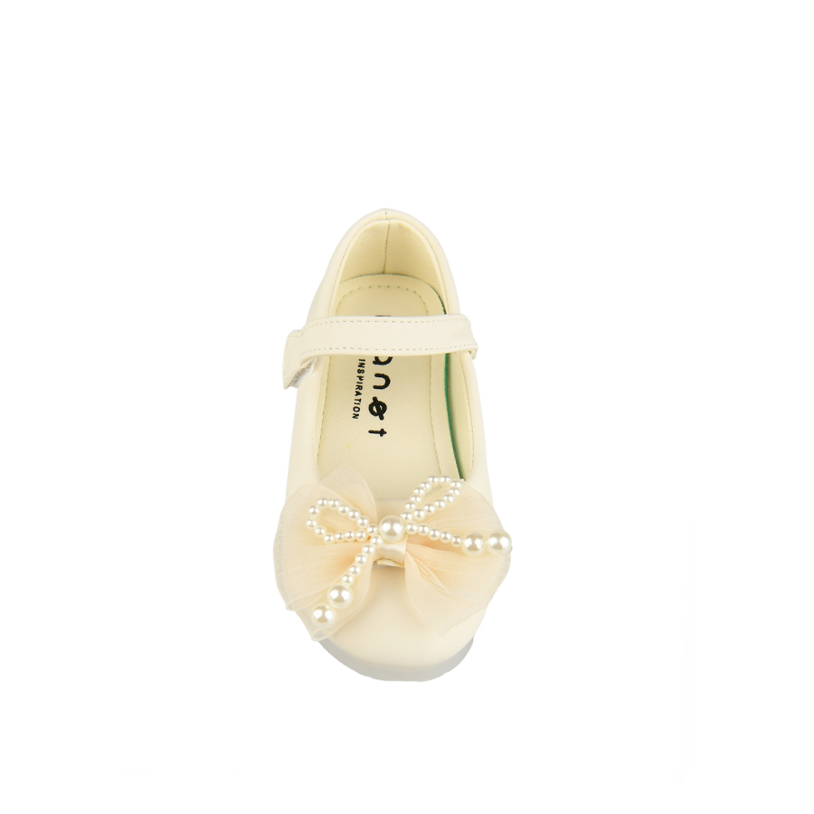 kids shoes synthetic leather light beige 0161783