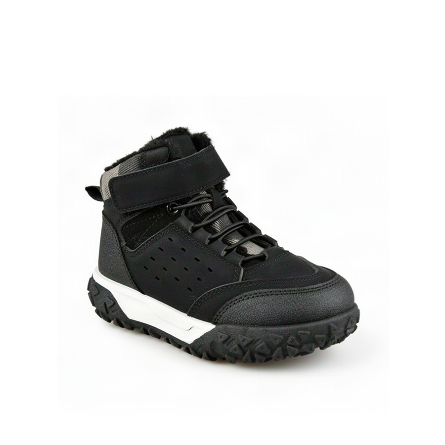 kids boots eco leather/textile black 0163390