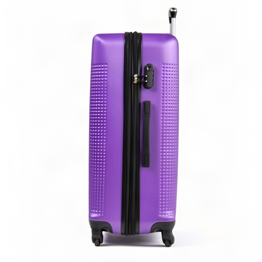 big suitcase ABS plastic purple 0163689