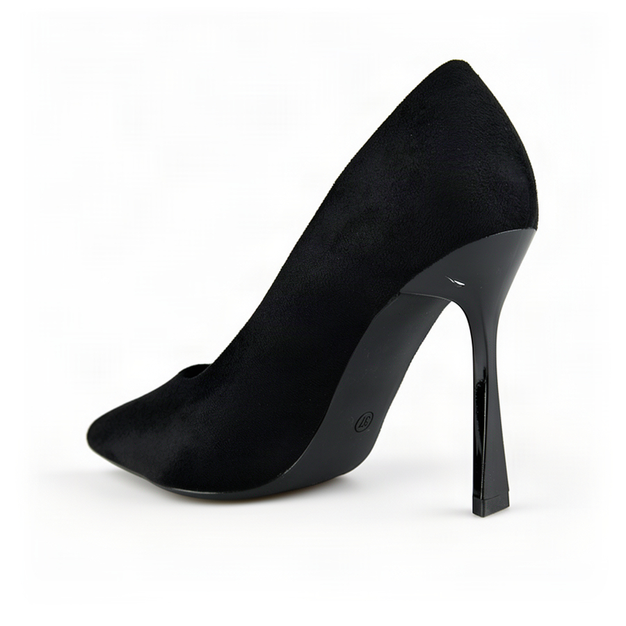 pantofi damă textil negru 0163024
