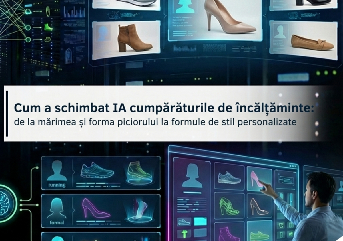 Cum a schimbat inteligența artificială cumpărăturile de pantofi
