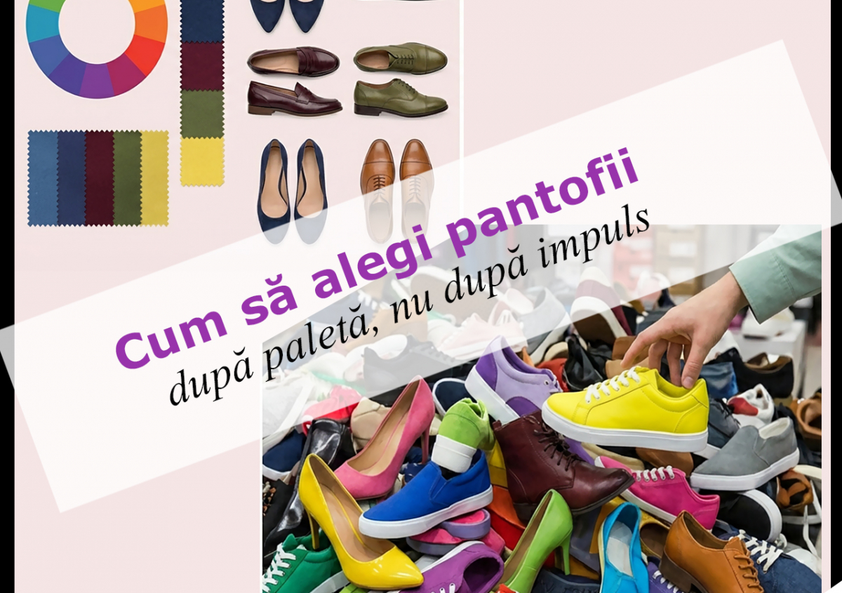 Cum să alegi pantofii după paleta de culori, nu după impuls