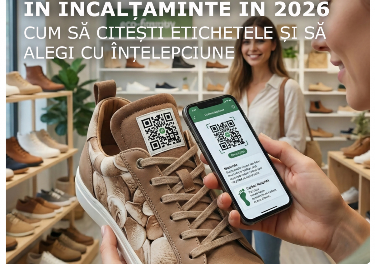 Materiale sustenabile pentru încălțăminte în 2026