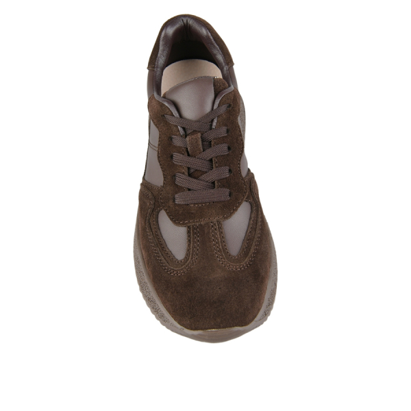 adidași damă piele naturală maro 0163342