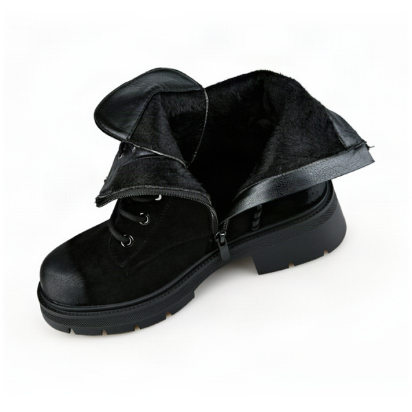 lady's boots textiles black 0162418