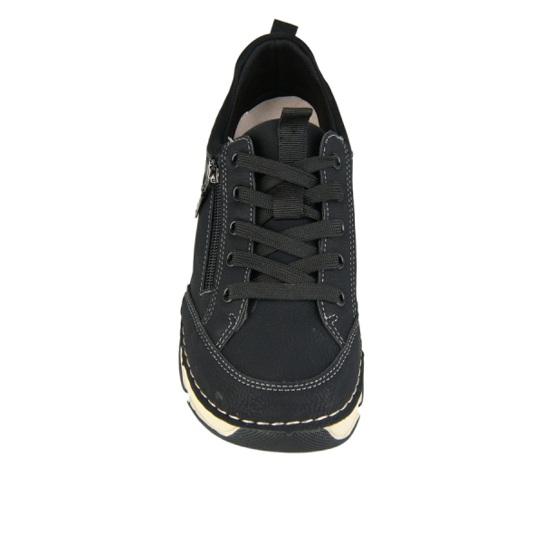 lady's shoes synthetic leather black 0162743