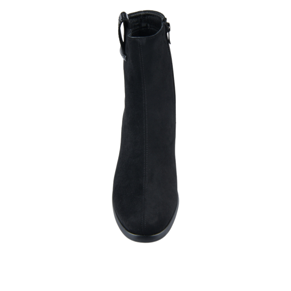 botine damă textil negru 0162423