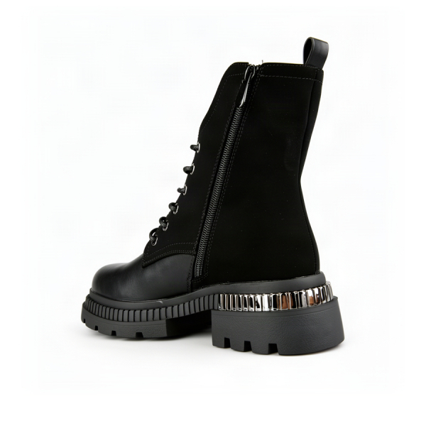 lady's boots synthetic leather black 0163307