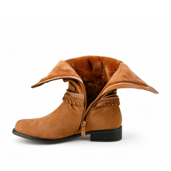 lady's boots textiles light brown 0162785