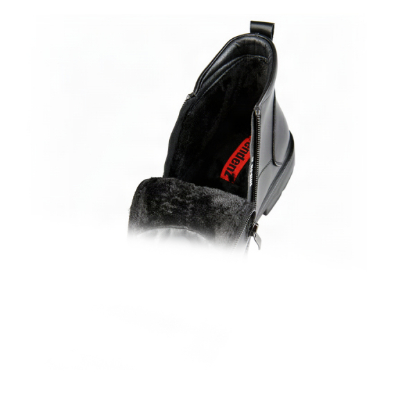 botine bărbați piele naturală negru 0162139
