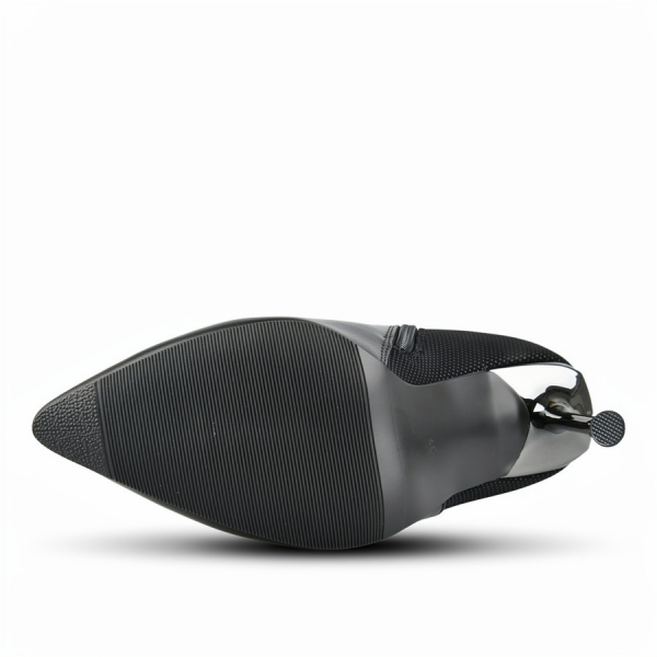 botine damă piele ecologică negru 0162054