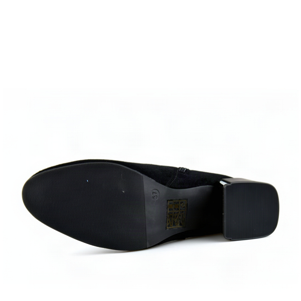 lady's boots textiles black 0162426