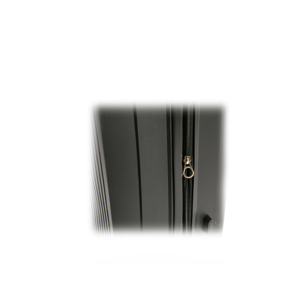 small suitcase polypropylene black 0161574