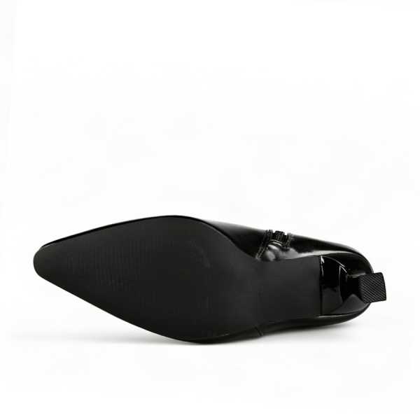 botine damă piele ecologică negru 0164206