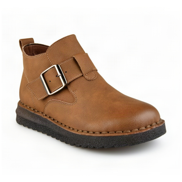 botine damă piele naturală maro 0162853