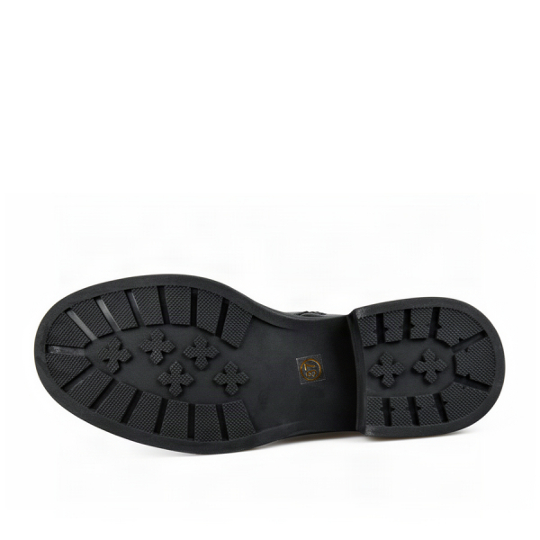 lady's boots genuin leather black 0162678