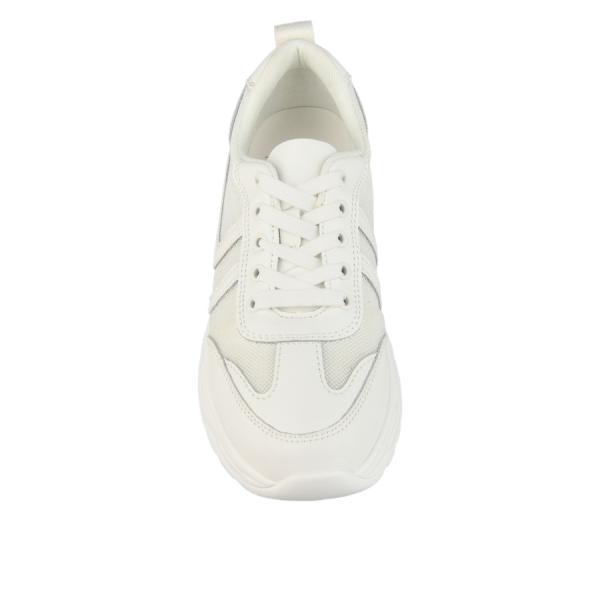 adidași damă piele naturală/textil alb 0162035