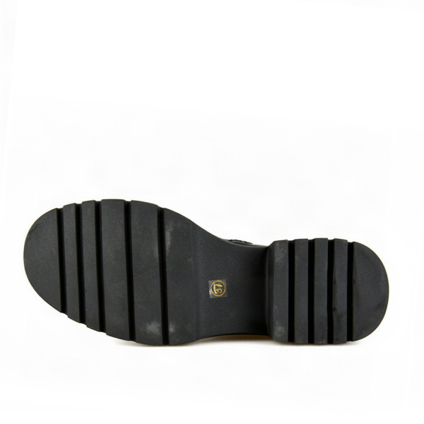 lady's boots genuin leather black 0162676