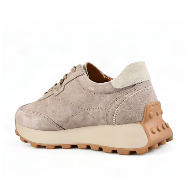 adidași damă piele naturală bej 0163336