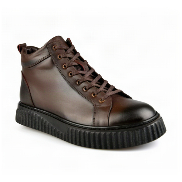botine bărbați piele naturală maro 0164071