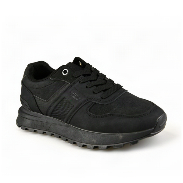 adidași bărbați piele ecologică negru 0162620