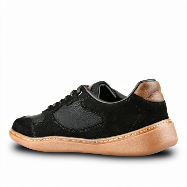 pantofi bărbați piele ecologică negru 0162750
