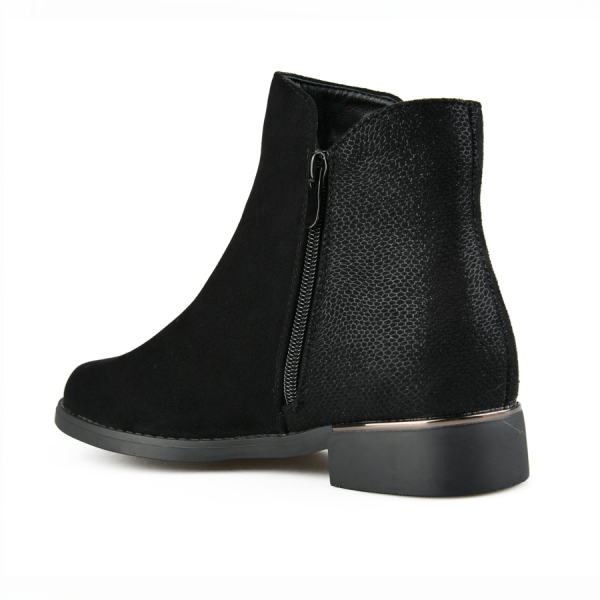 lady's boots textiles black 0162478