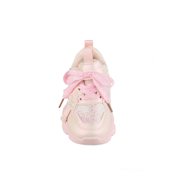 kids sneakers eco leather/textile pink 0161809