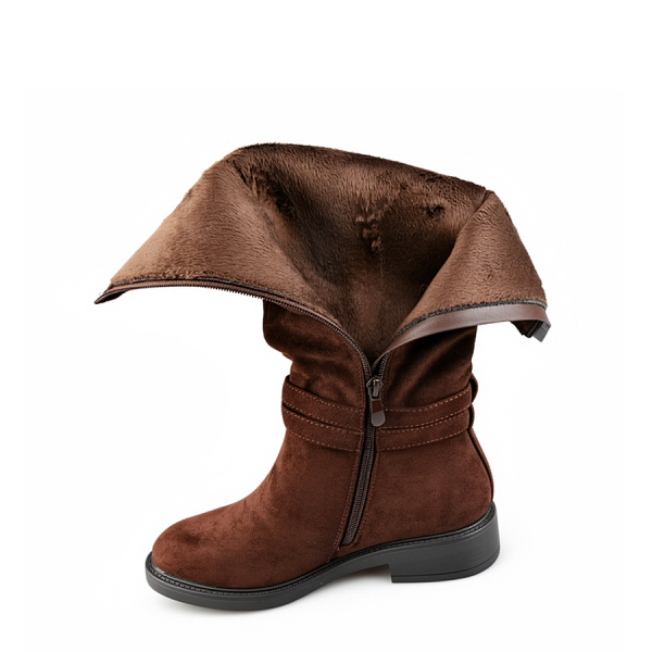 cizme damă textil maro 0162800