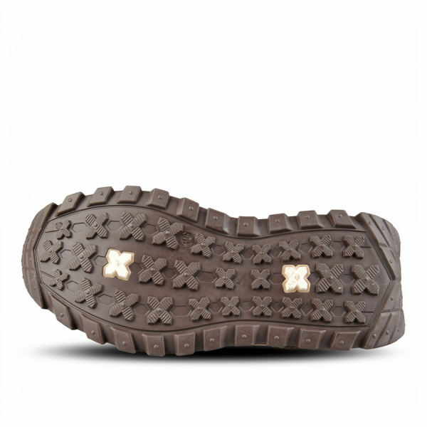 adidași damă textil/piele ecologică maro deschis 0162692