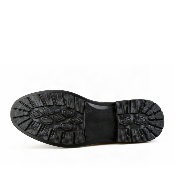 botine bărbați piele naturală negru 0162140