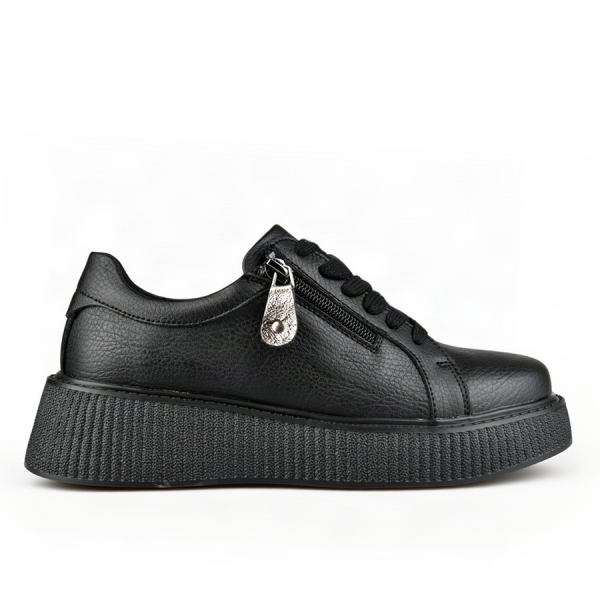 lady's shoes genuin leather black