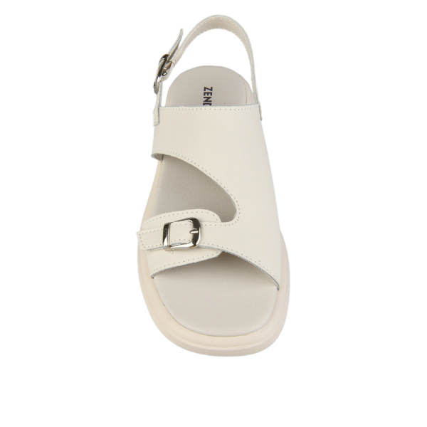 sandale damă piele naturală bej 0163742