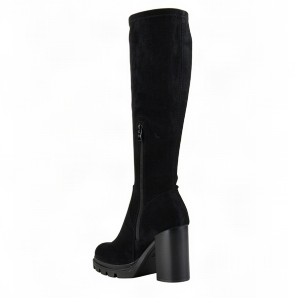 cizme damă textil negru 0163207