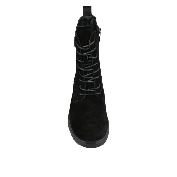 lady's boots genuin leather black 0162680