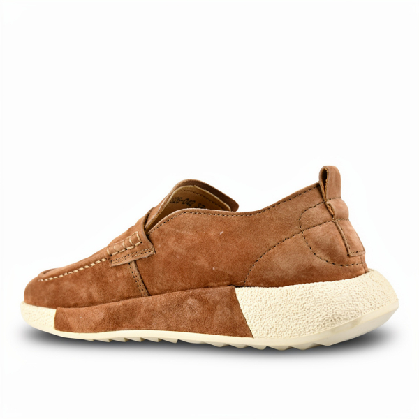 lady's shoes genuin leather light brown 0161087