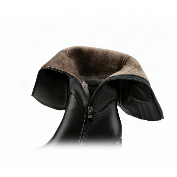 cizme damă piele ecologică negru 0163404