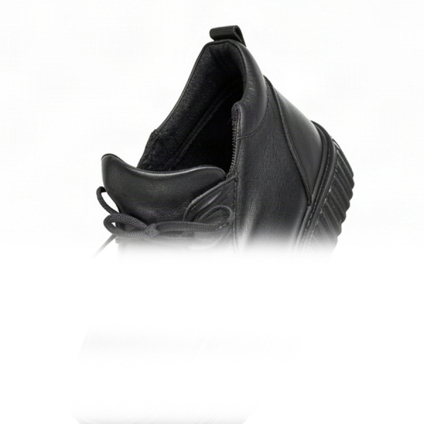 botine bărbați piele naturală negru 0164072